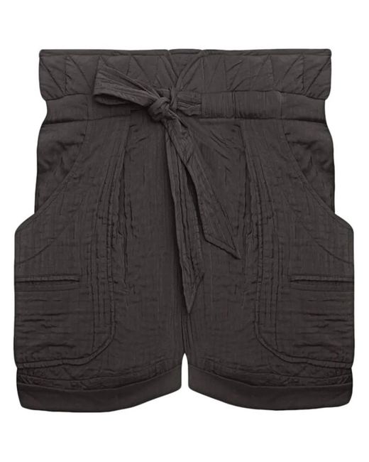 Isabel Marant Black Sereni Shorts