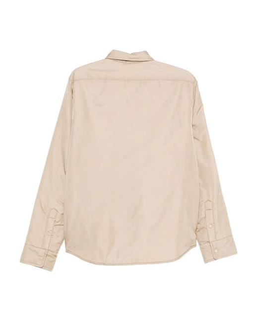 Aspesi Natural Padded Shirt Jacket for men