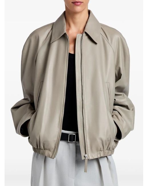 Proenza Schouler Beck ボンバージャケット Gray