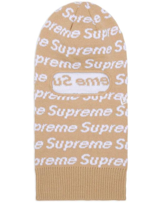 Supreme Natural New Era Repeat Balaclava "Fw 23"
