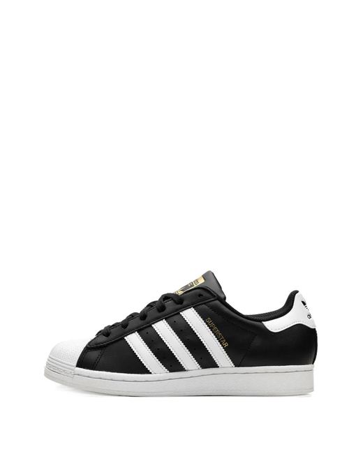 Adidas Black Superstar Sneakers for men