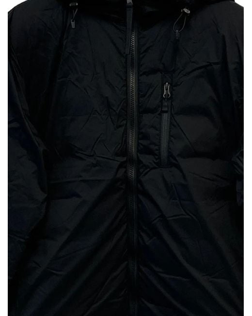 Canada Goose Black Lodge Label Hooded Jacket for men