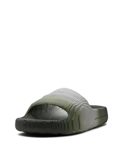 Adidas Green Adilette 22 "Wonder" Slides