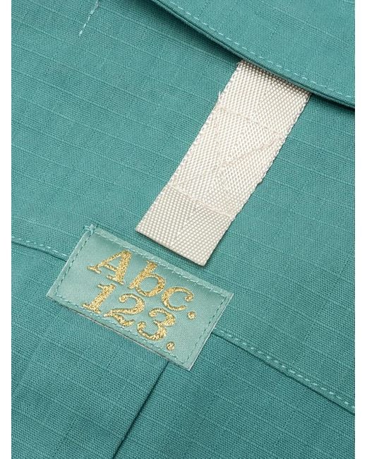 Advisory Board Crystals Green Double-Pocket Button-Down Shirt for men