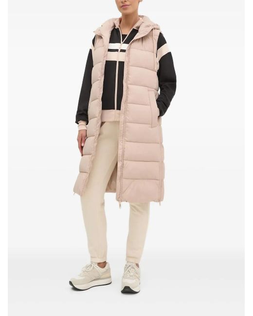 Guess フーデッド パデッドコート Natural