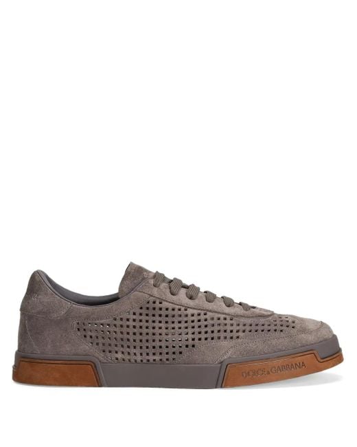 Zapatillas con tiras autoadherente Dolce & Gabbana de hombre de color Brown