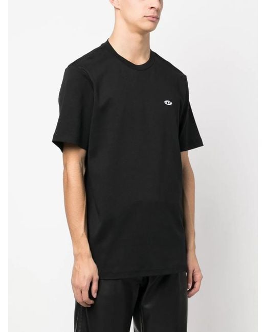 Camiseta T-Just-Doval-PJ de algodón DIESEL de color Black