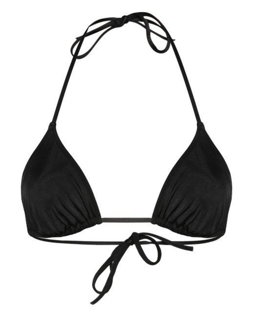 Top bikini a triangolo di DSquared² in Black