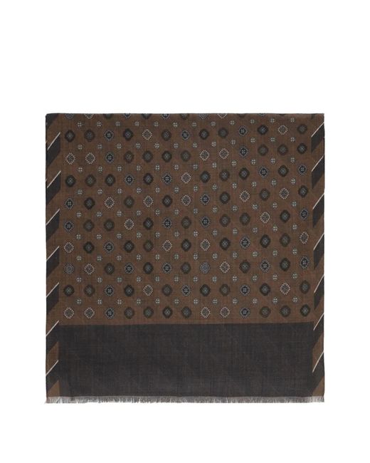 Altea Schal mit Print in Brown für Herren