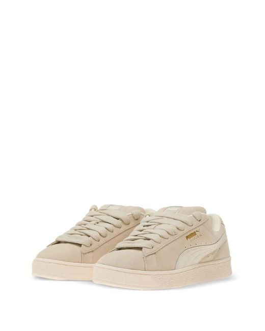 PUMA Natural Suede Low-Top Sneakers for men