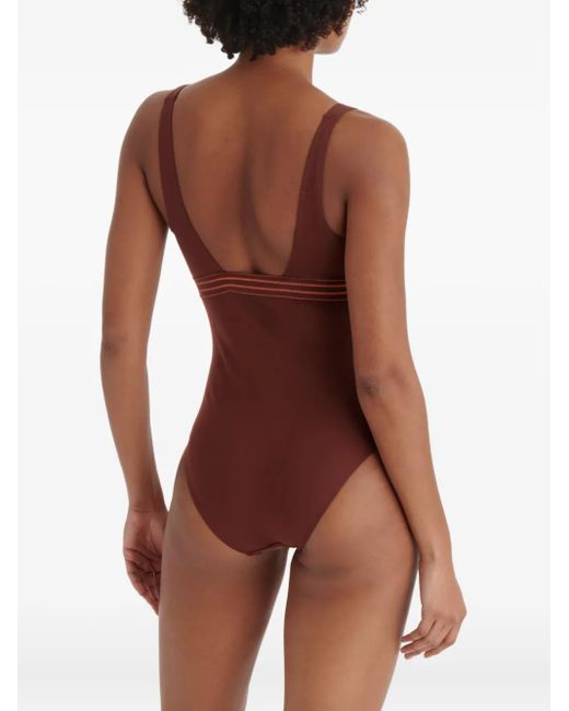 Eres Brown Sillage Swimsuit