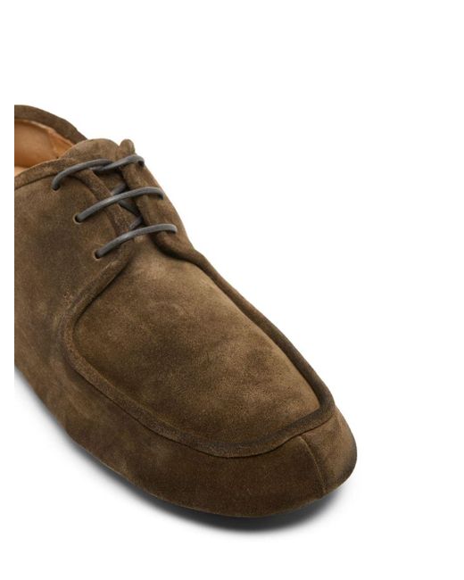 Marsèll Brown Suede Boat Shoes for men
