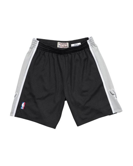 メンズ Mitchell & Ness Nba San Antonio Spurs Road 1998/99 ショートパンツ Gray