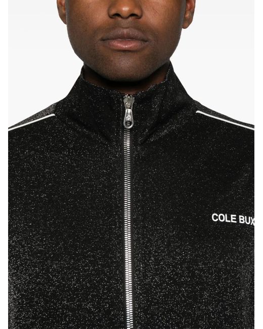 Cole Buxton Black Logo-Print Jacket for men