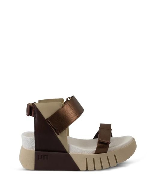 United Nude Brown Delta Run Platform Sandals