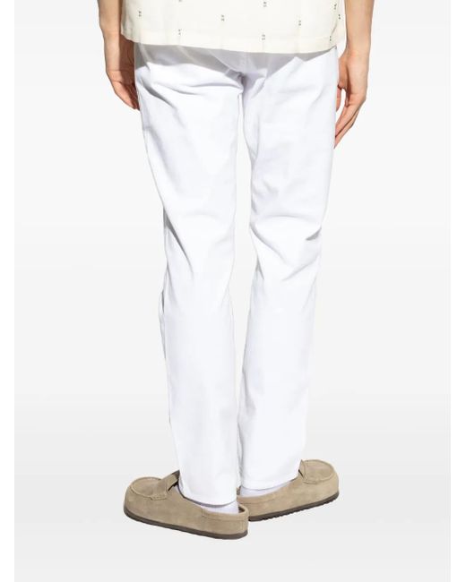 Rag & Bone White Cotton Jeans for men