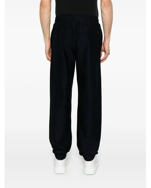 Givenchy Black 4G-Jacquard Trousers for men