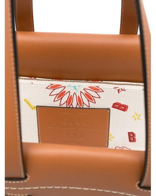 CUBA LAB Tropicana Kenia ハンドバッグ Blue