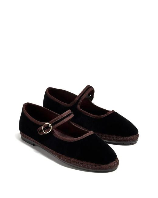 Flabelus Black Sethe Ballet Flats