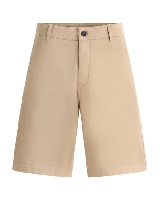 Fusalp Holion Shorts Met Twill Zak in het Natural voor heren