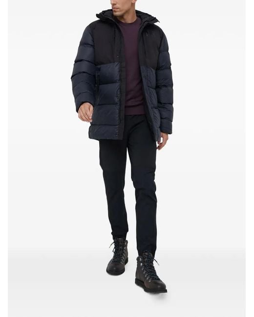 Helly Hansen Blue Hooded Puffer Jacket for men
