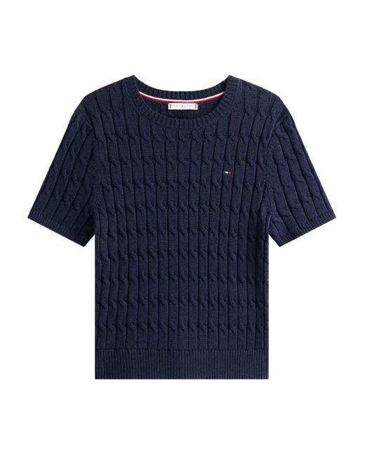 T-Shirt di Tommy Hilfiger in Blue