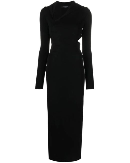 Versace Black Maxi Dresses