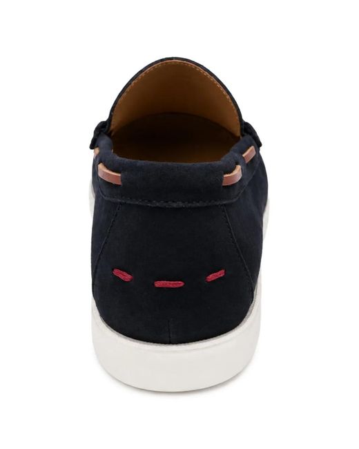 Kiton Black Suede-Finish Leather Loafers for men