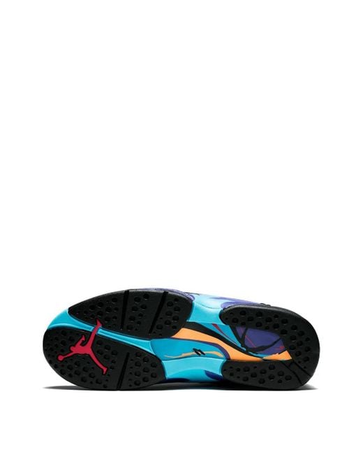 Nike Blue Air 8 Retro "Aqua" Sneakers for men