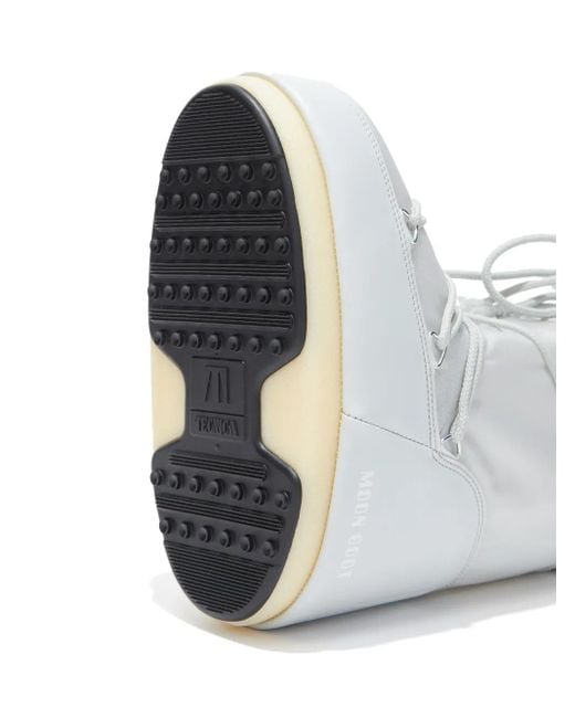 Moon Boot Gray Icon Tall Boots