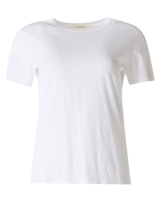 T-shirt Mariela girocollo di Nili Lotan in White