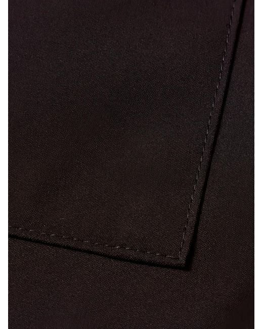 Lacoste Black Waterproof Parka Jacket