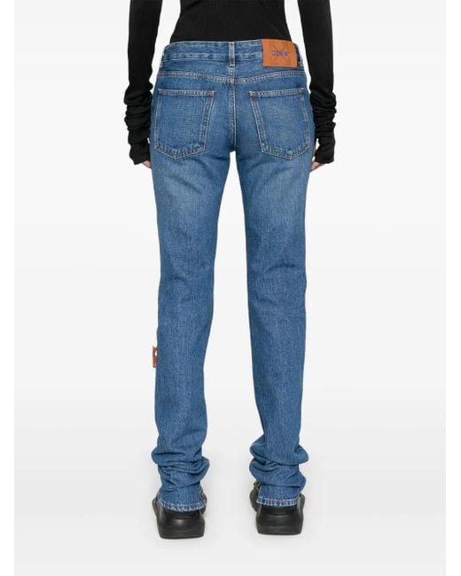 Off-White c/o Virgil Abloh Britney ジーンズ Blue