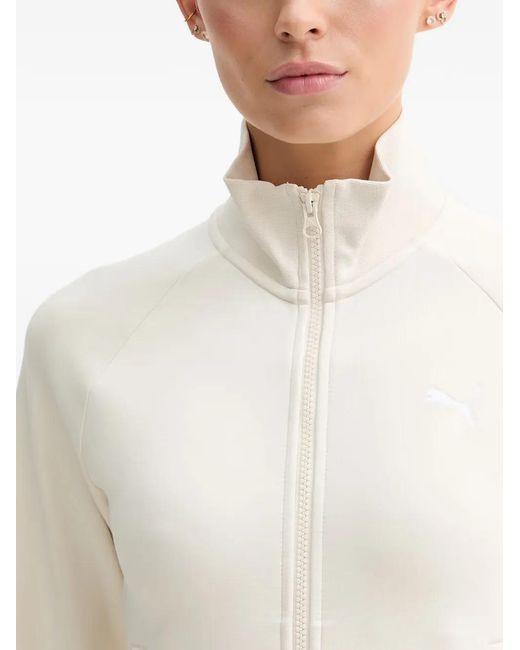 PUMA White Zip-Up Jacket