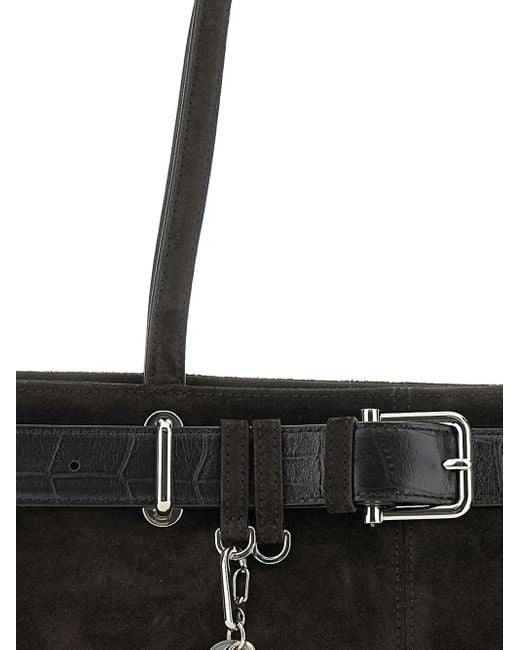 Petit Sac Porté Épaule Brocle OSOI en coloris Black