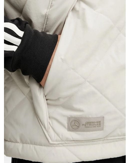 Adidas Gray X Mercedes-Amg Petronas Formula One Team Premium Gilet for men