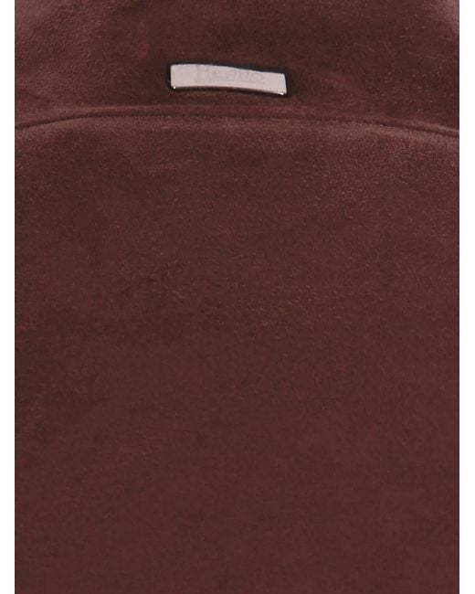 Herno Brown Bomber Jacket for men