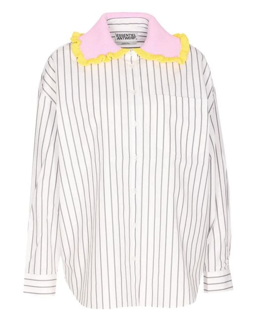 Essentiel Antwerp White Joyful Shirt