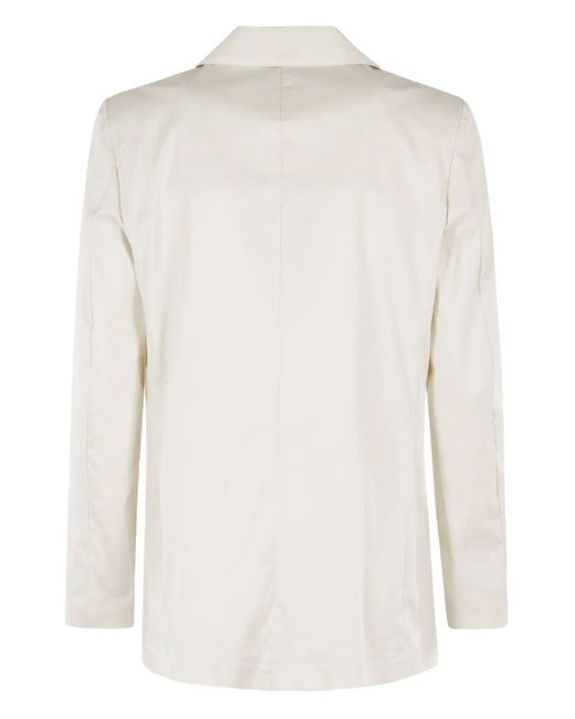Myths White Double-Breasted Blazer