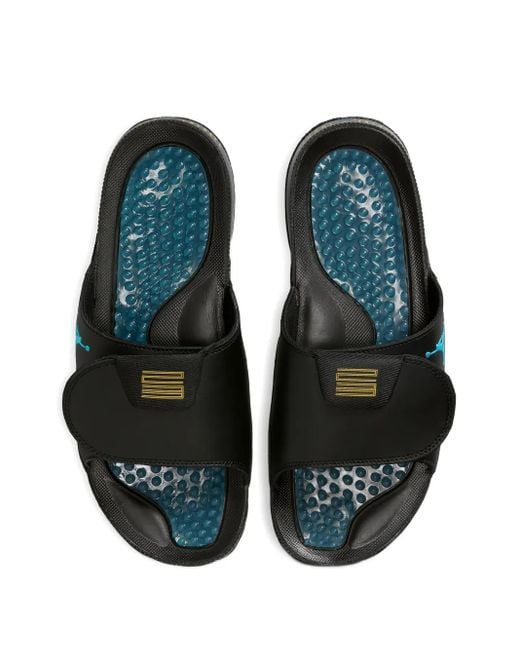 Nike Black Hydro Xi Slide Sandal for men