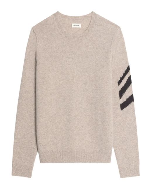 Jersey con motivo chevron Zadig & Voltaire de hombre de color Natural