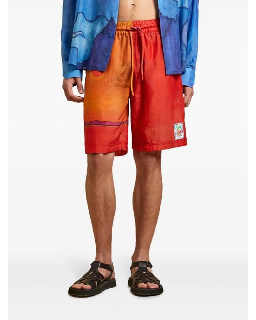 Donde Esteban Red Short Baru for men