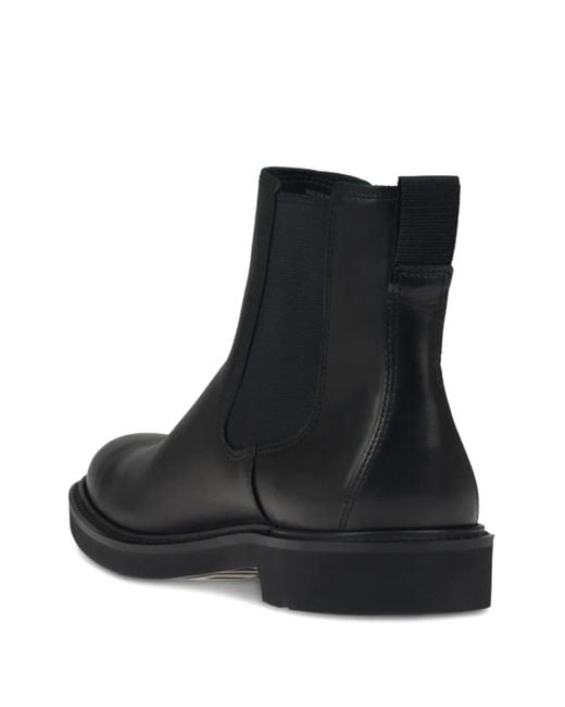 Ecco Black Metropole London Chelsea Boots for men