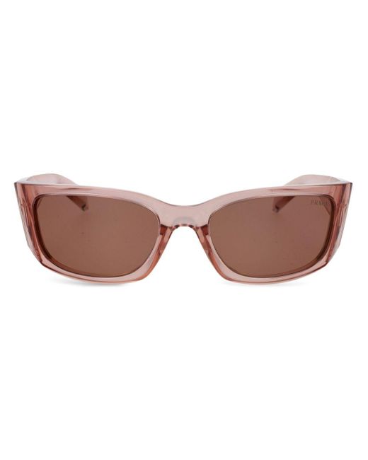 Prada Brown Shield Sunglasses