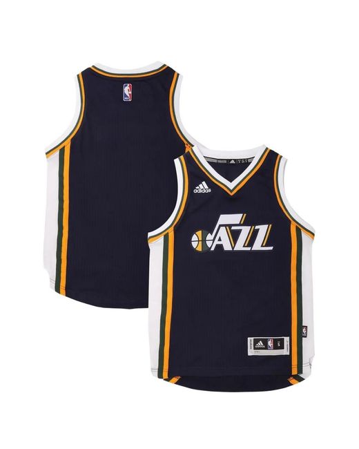 Adidas Blue Logo-Print Vest for men