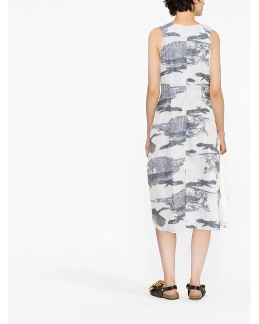 Henrik Vibskov White New Free Midi Dress
