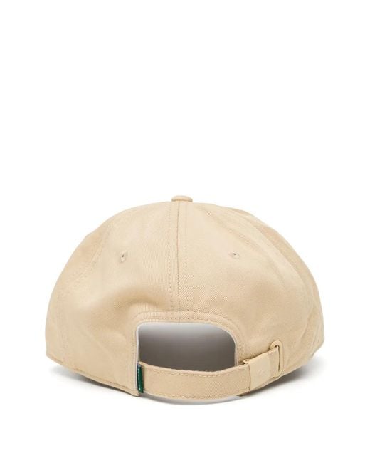 Lacoste Natural Logo-Patched Cap