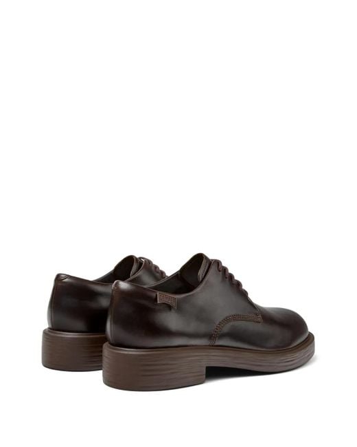 Camper Brown Dean Derby Shoes for men