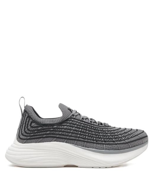 Athletic Propulsion Labs Gray Techloom Zipline Lace-Up Sneakers