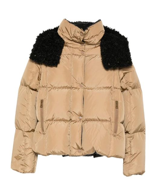 Moncler Natural Castelnou Short Down Jacket